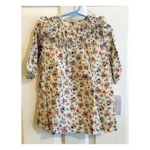 Ralph Lauren Baby Girl Smocked Floral A-Line Dress